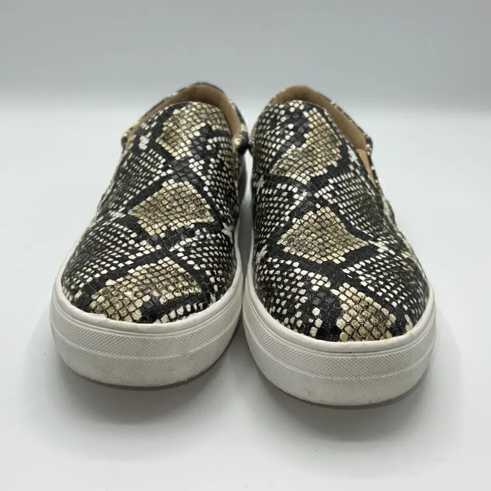 COCONUTS BY MATISSE Natural Snake Gradient Textured Harry Slip-On Sneakers-8.5M
